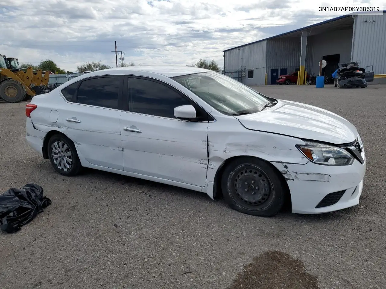3N1AB7AP0KY386319 2019 Nissan Sentra S