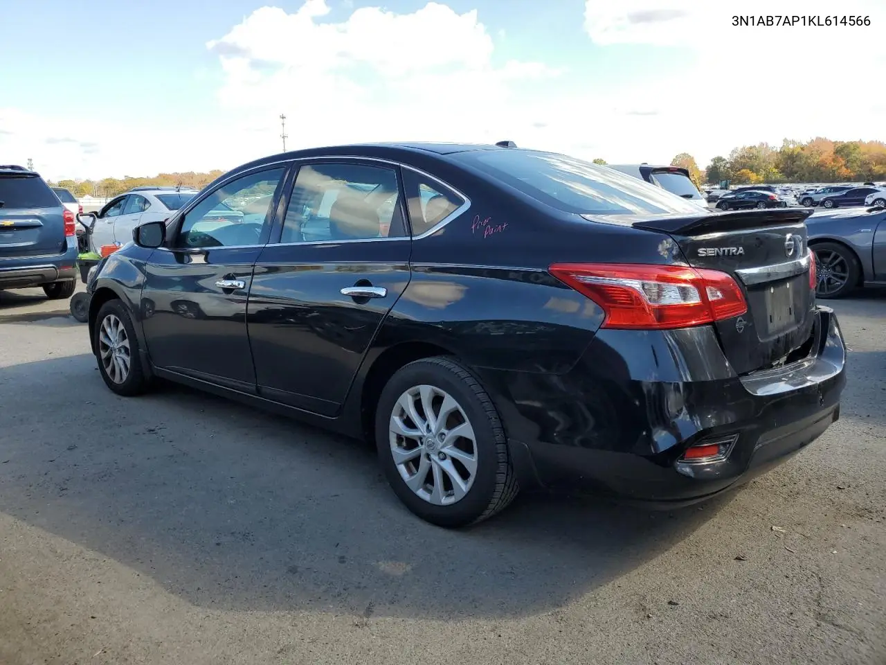 3N1AB7AP1KL614566 2019 Nissan Sentra S