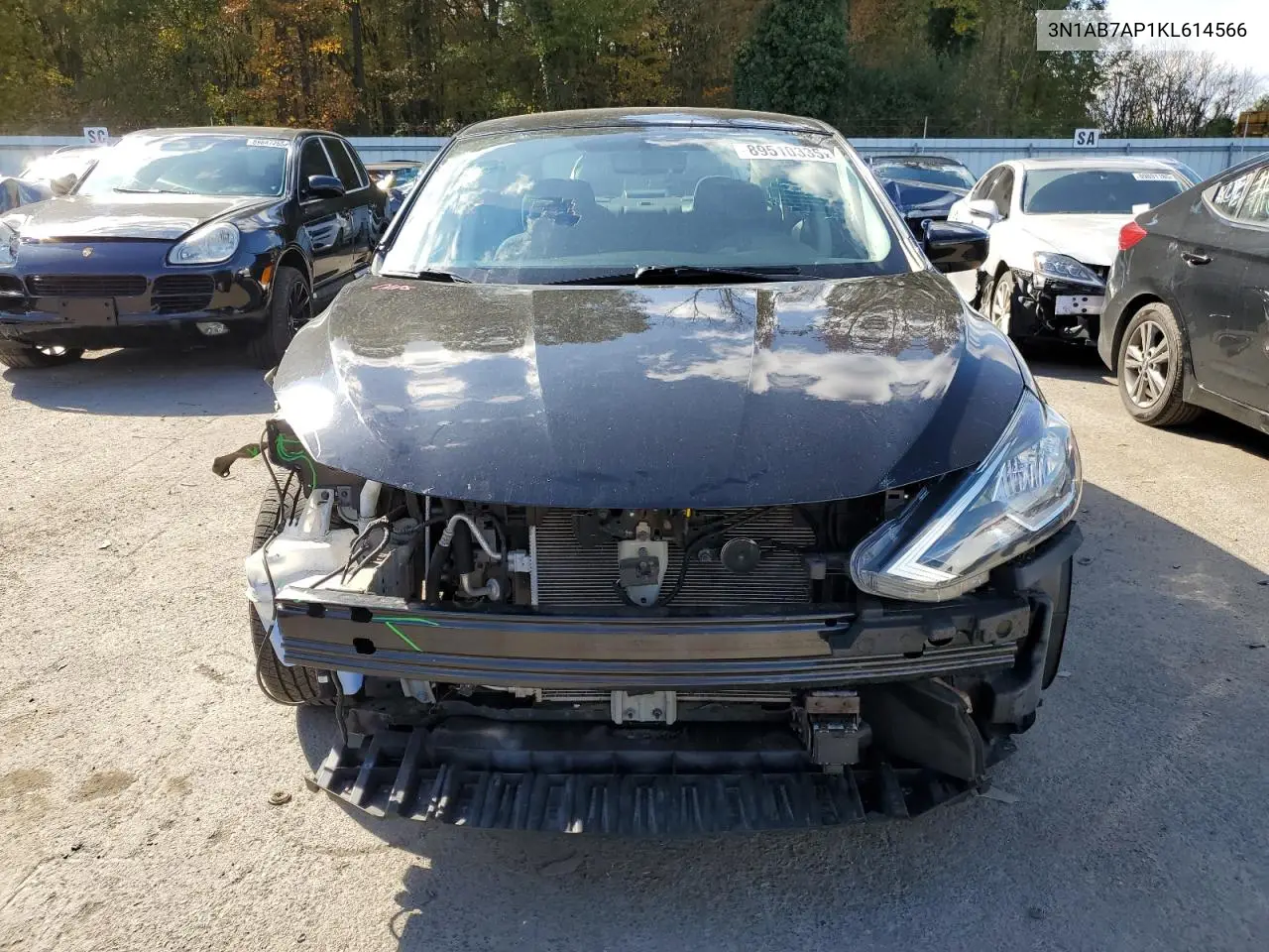 3N1AB7AP1KL614566 2019 Nissan Sentra S