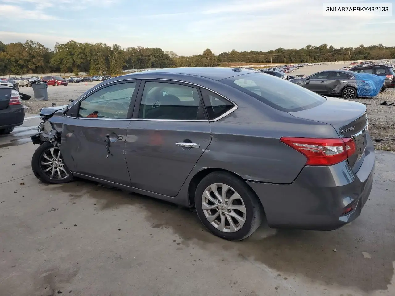 3N1AB7AP9KY432133 2019 Nissan Sentra S