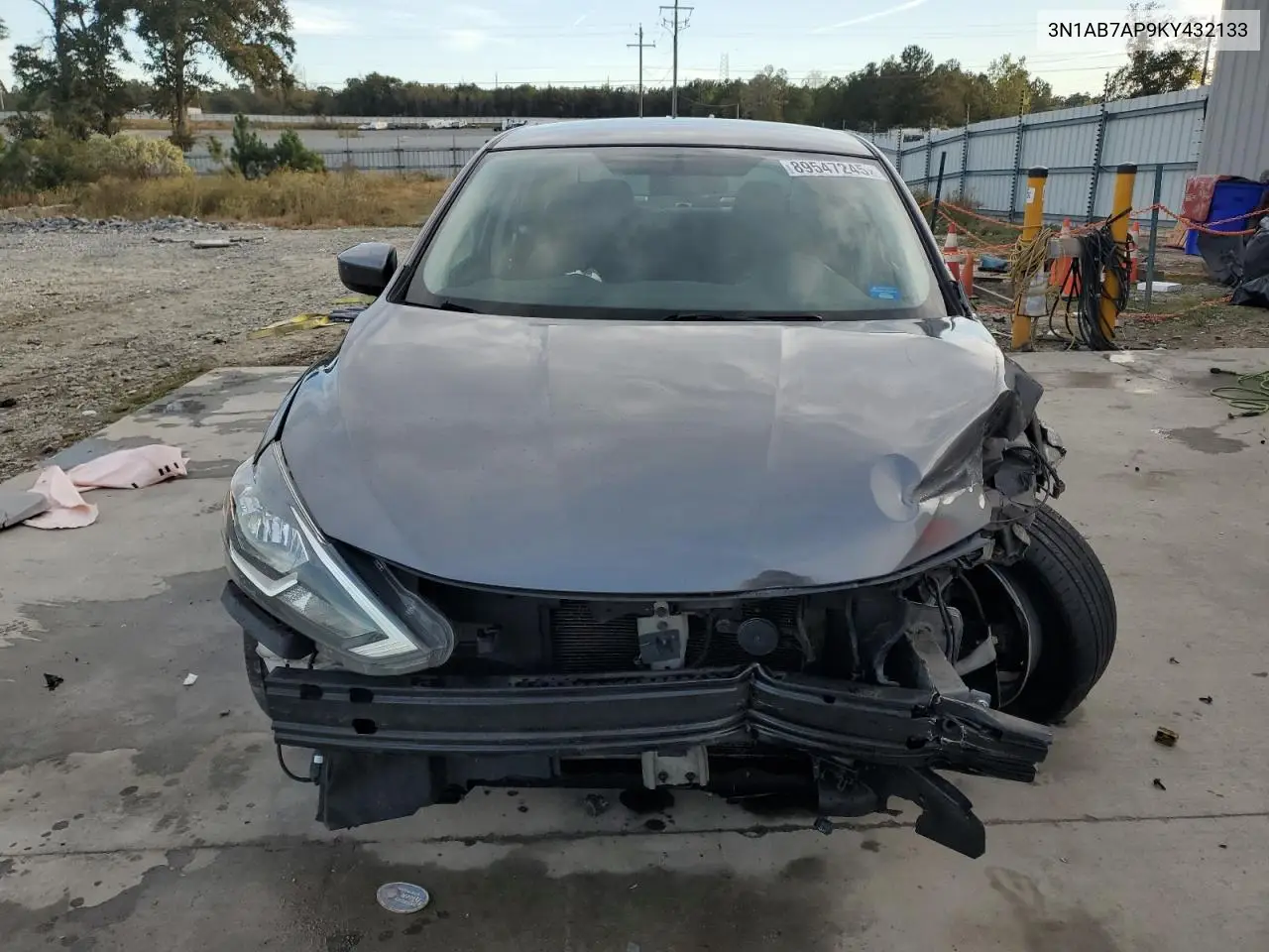 3N1AB7AP9KY432133 2019 Nissan Sentra S
