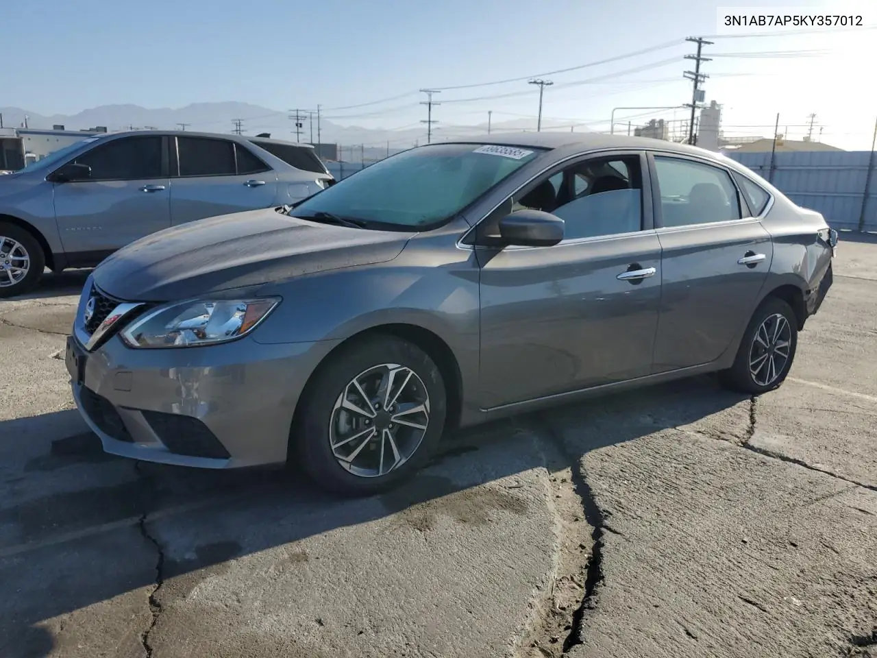 3N1AB7AP5KY357012 2019 Nissan Sentra S