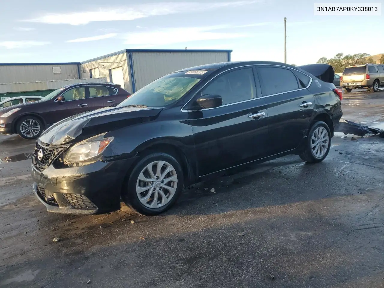 3N1AB7AP0KY338013 2019 Nissan Sentra S