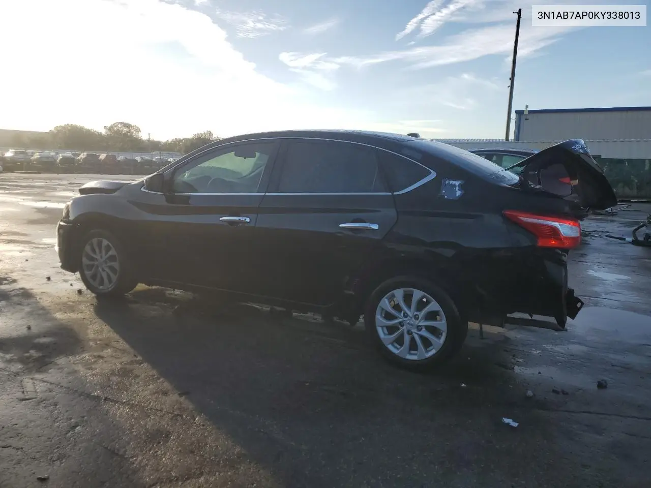 3N1AB7AP0KY338013 2019 Nissan Sentra S