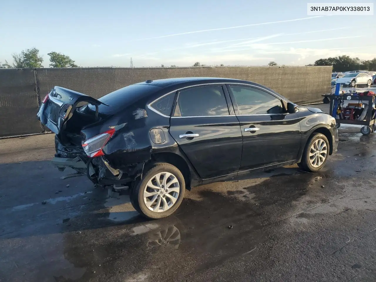3N1AB7AP0KY338013 2019 Nissan Sentra S