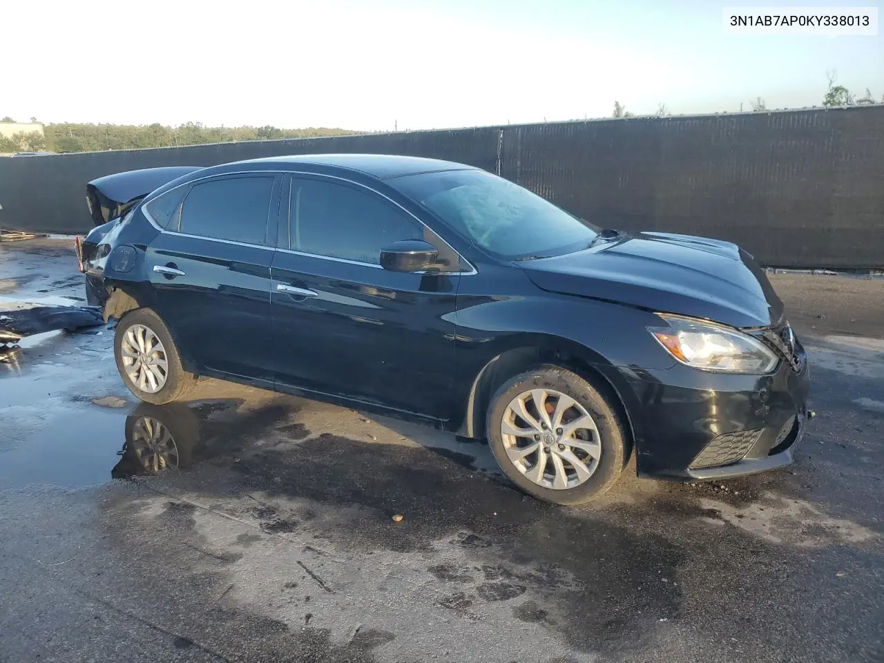 3N1AB7AP0KY338013 2019 Nissan Sentra S
