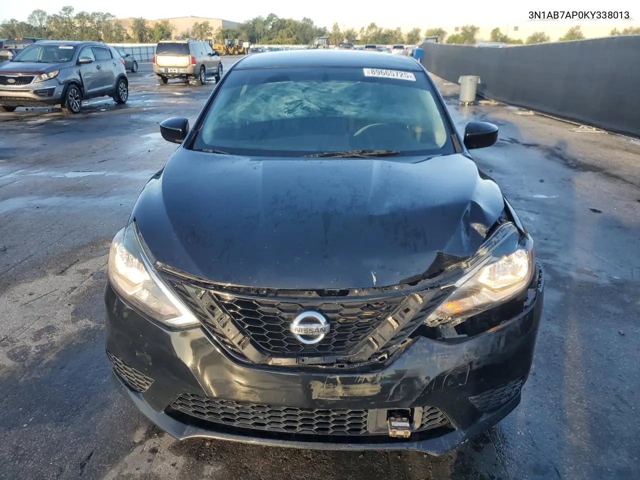 3N1AB7AP0KY338013 2019 Nissan Sentra S