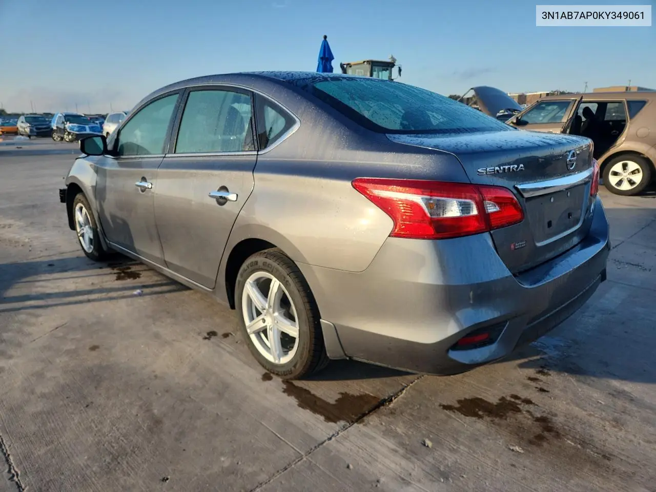3N1AB7AP0KY349061 2019 Nissan Sentra S