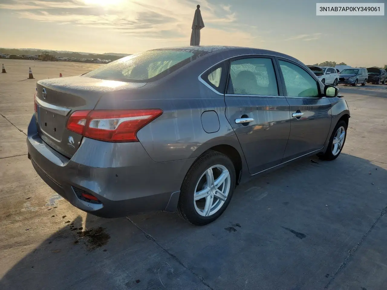 3N1AB7AP0KY349061 2019 Nissan Sentra S