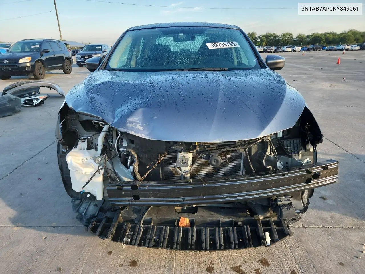 3N1AB7AP0KY349061 2019 Nissan Sentra S