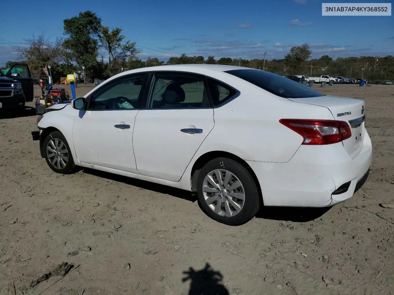 3N1AB7AP4KY368552 2019 Nissan Sentra S