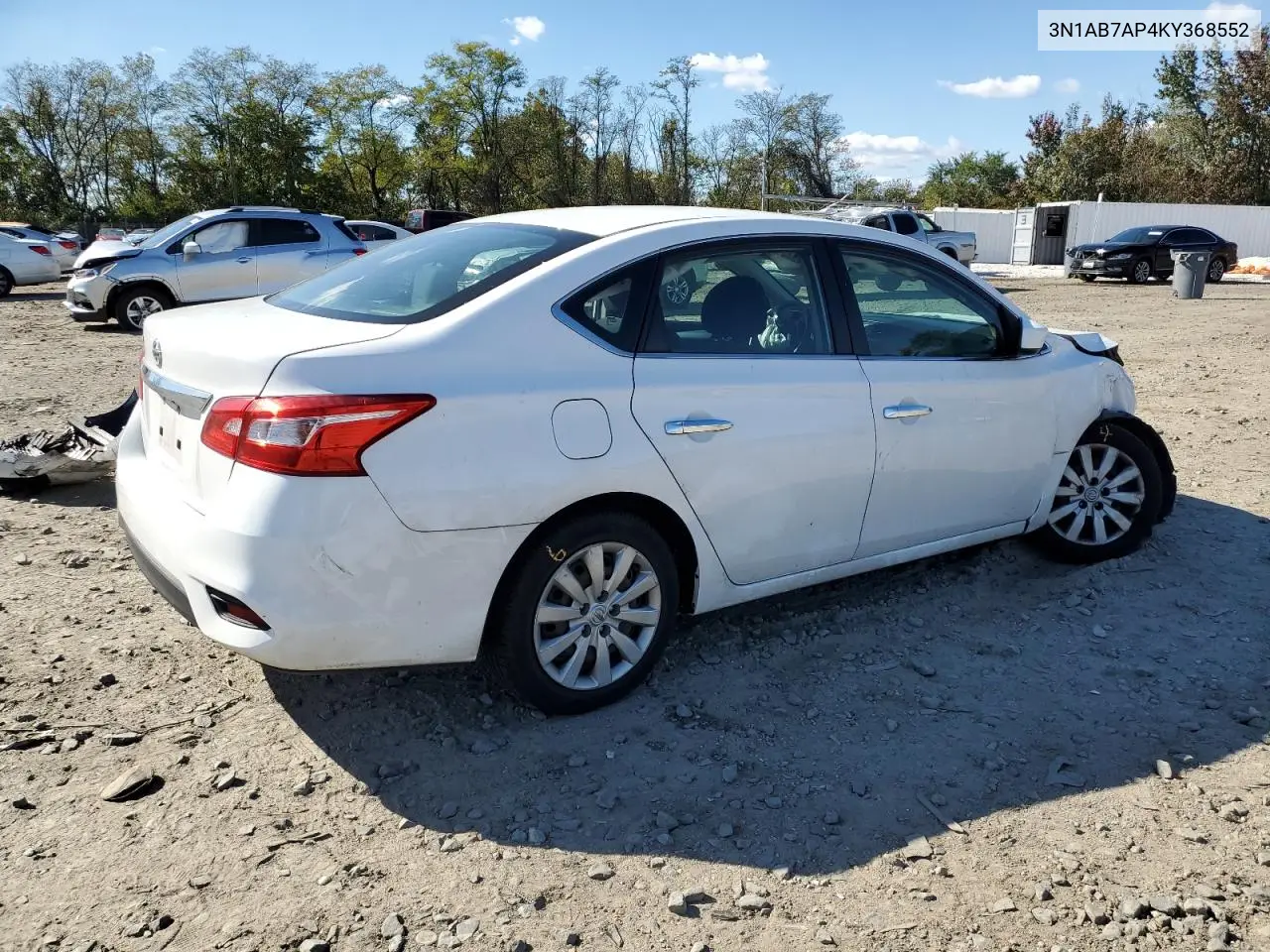 3N1AB7AP4KY368552 2019 Nissan Sentra S