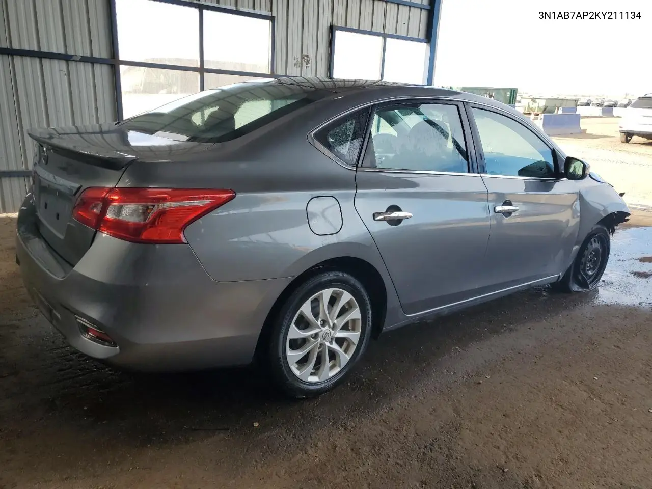 3N1AB7AP2KY211134 2019 Nissan Sentra S