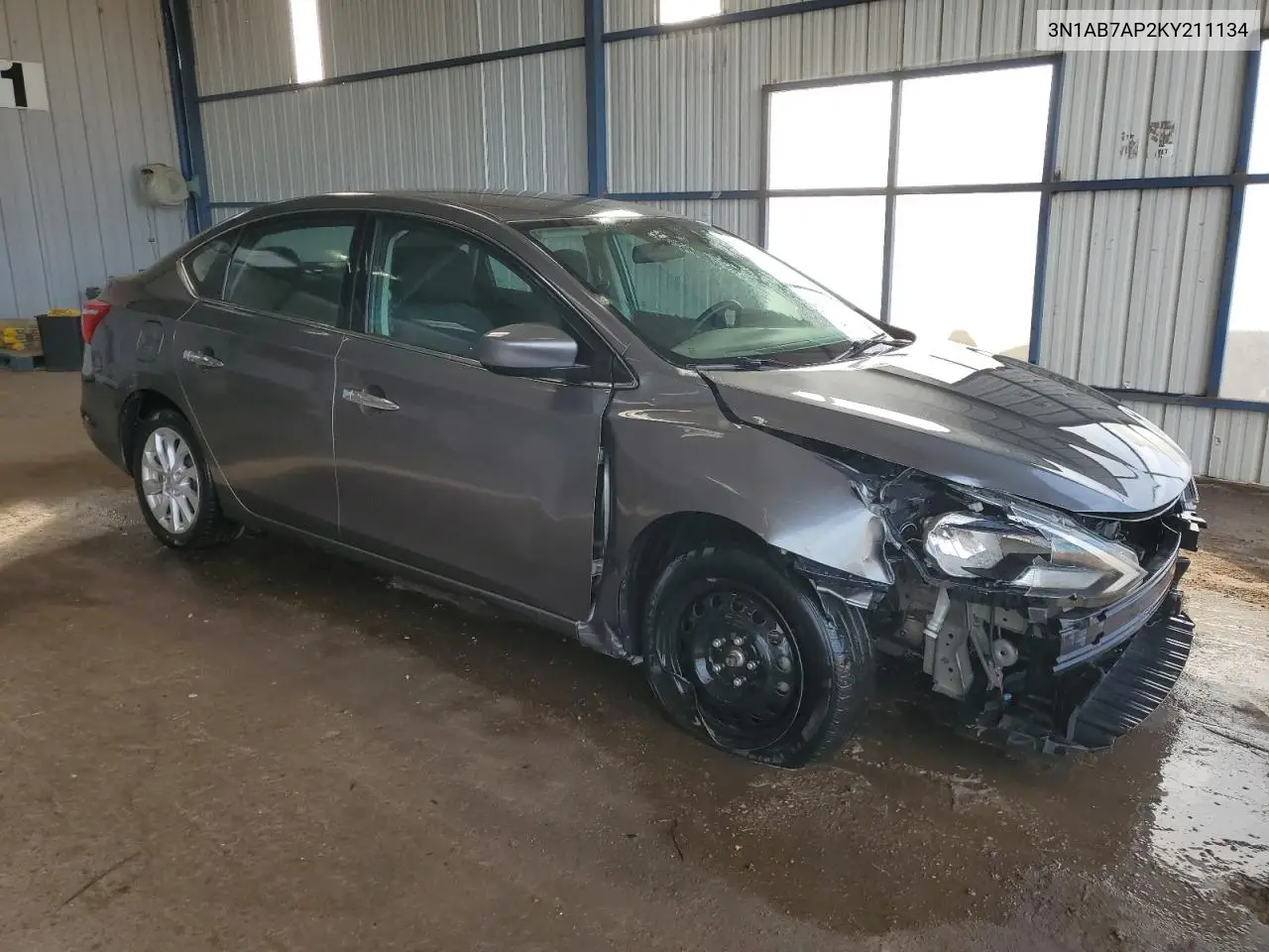 3N1AB7AP2KY211134 2019 Nissan Sentra S