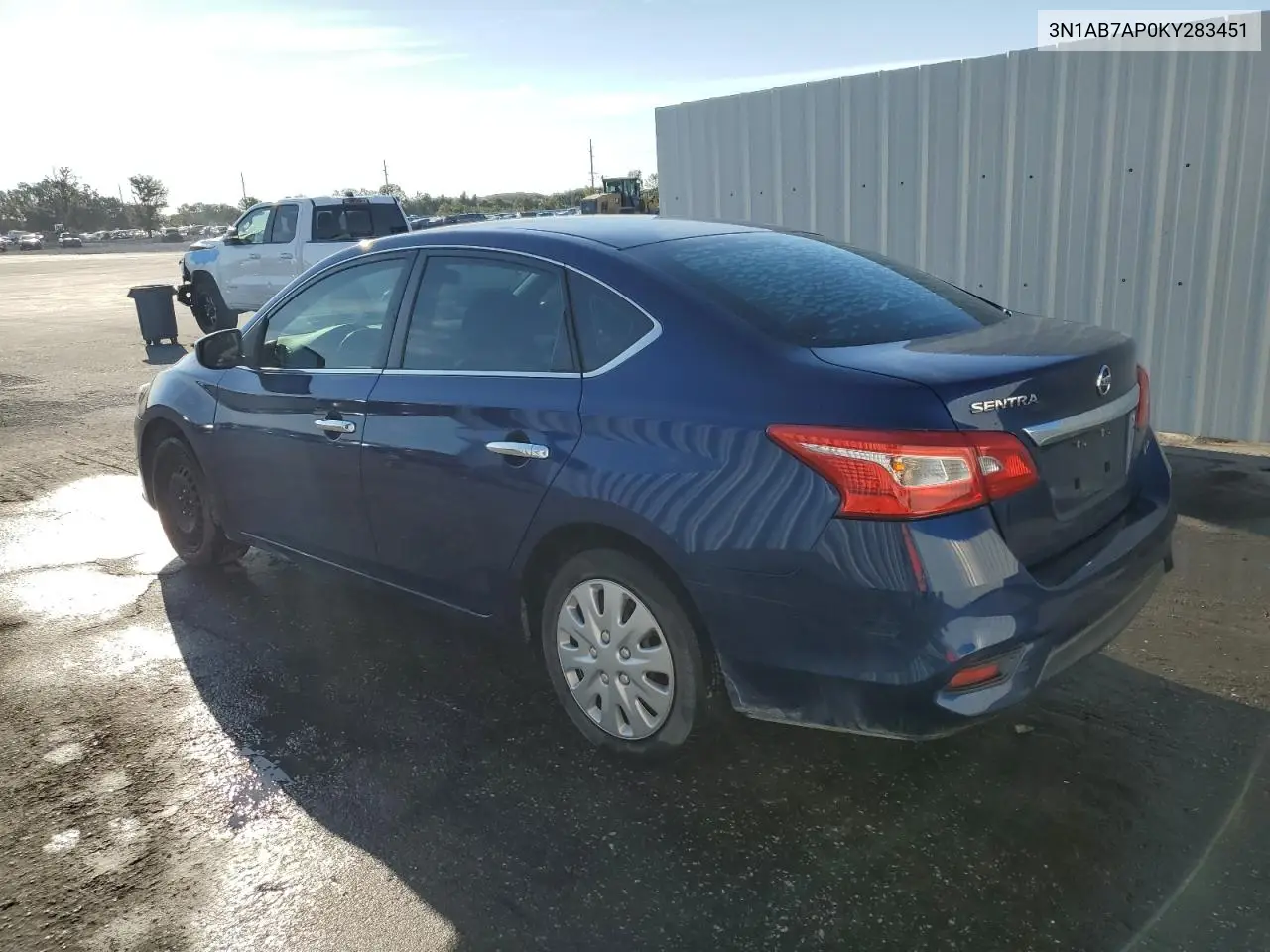 3N1AB7AP0KY283451 2019 Nissan Sentra S