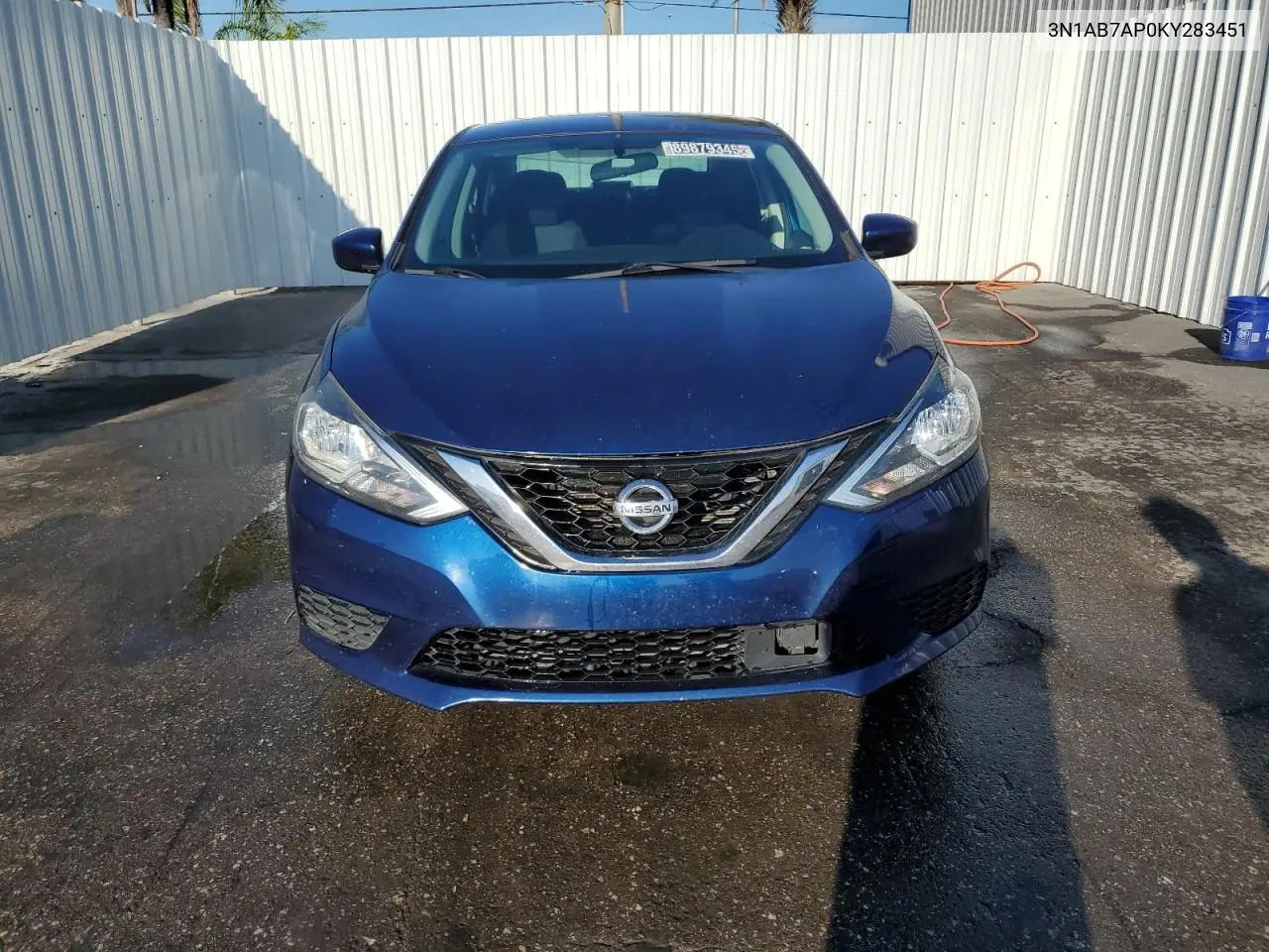3N1AB7AP0KY283451 2019 Nissan Sentra S