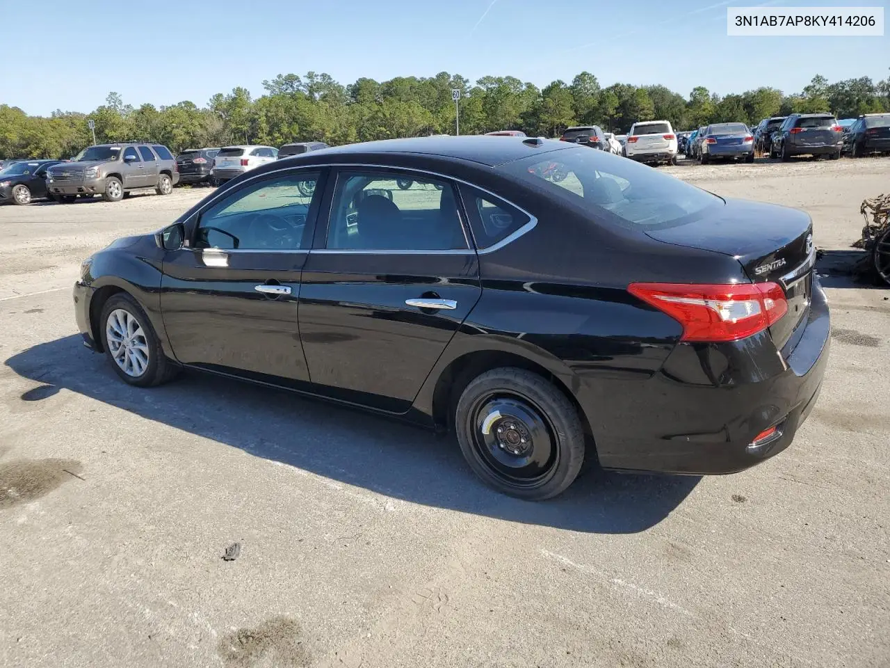 3N1AB7AP8KY414206 2019 Nissan Sentra S