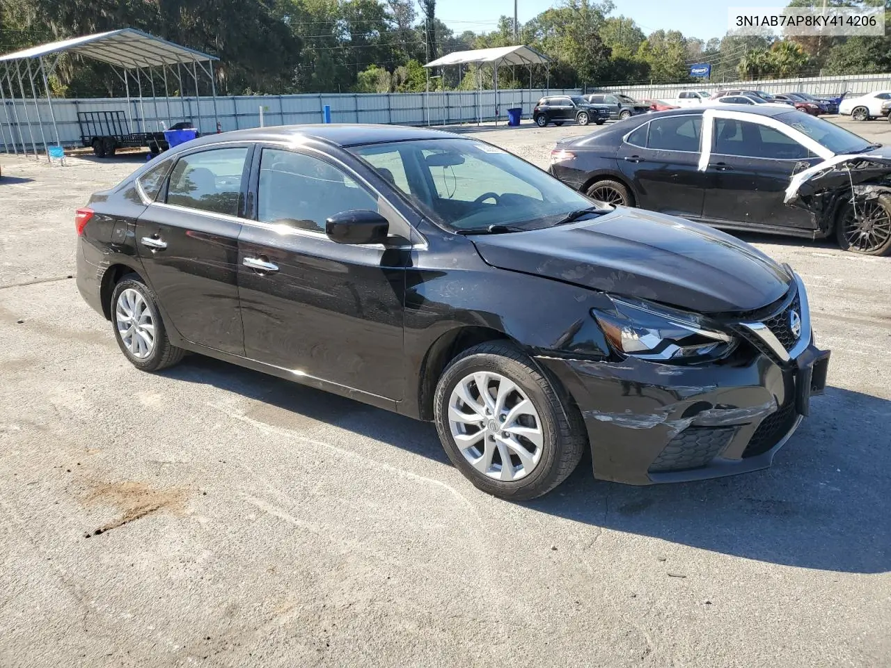 3N1AB7AP8KY414206 2019 Nissan Sentra S