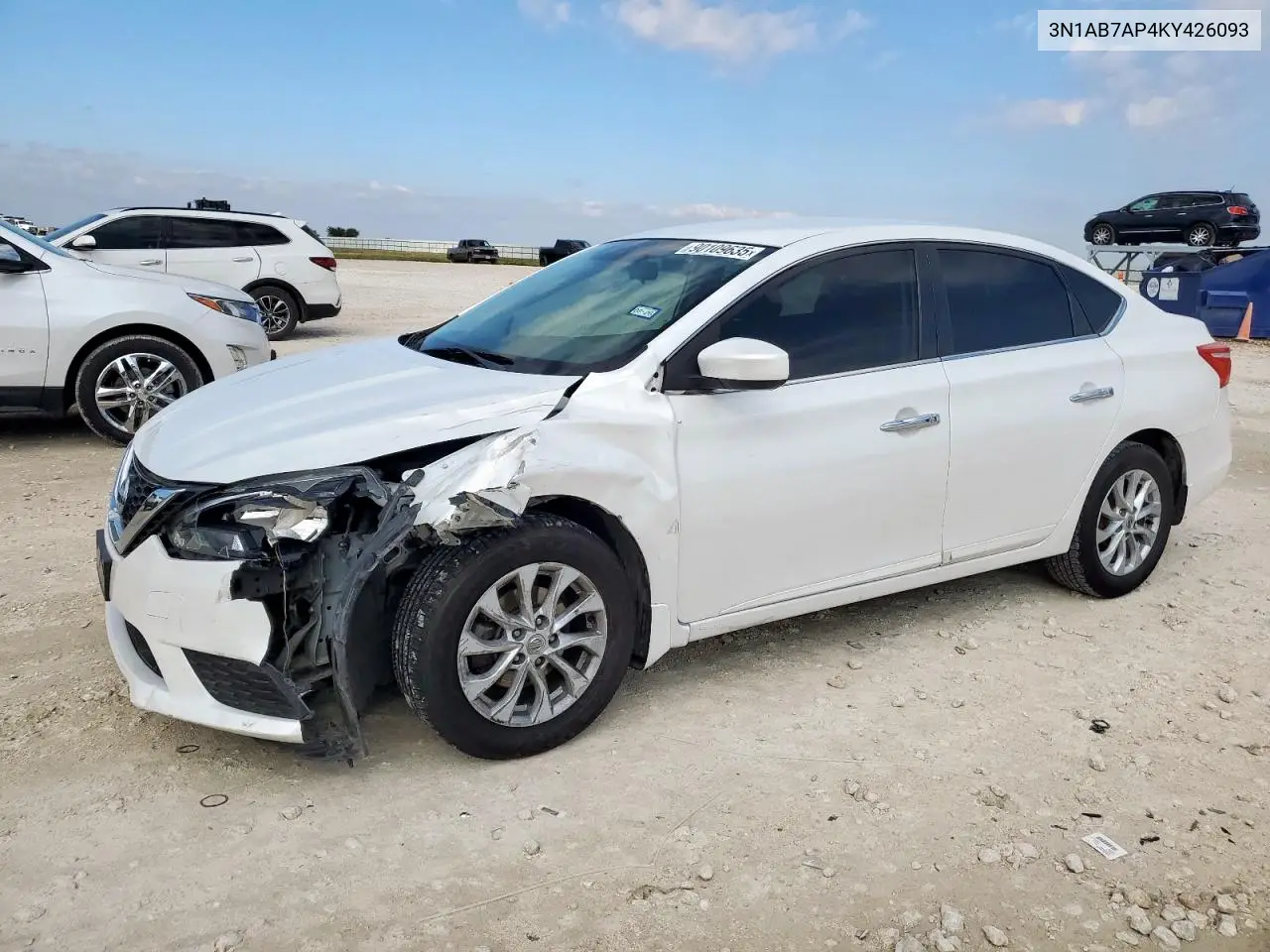 3N1AB7AP4KY426093 2019 Nissan Sentra S