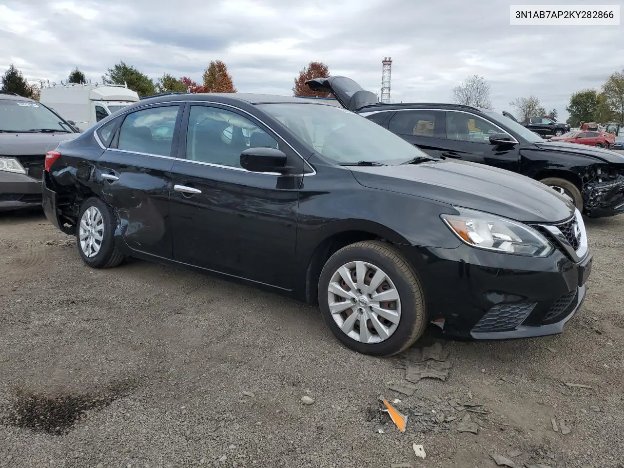 3N1AB7AP2KY282866 2019 Nissan Sentra S