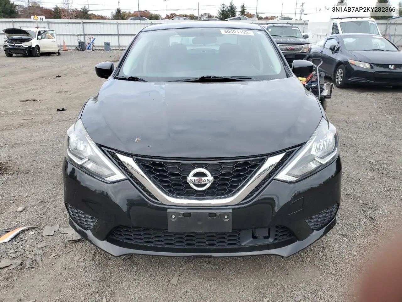 3N1AB7AP2KY282866 2019 Nissan Sentra S