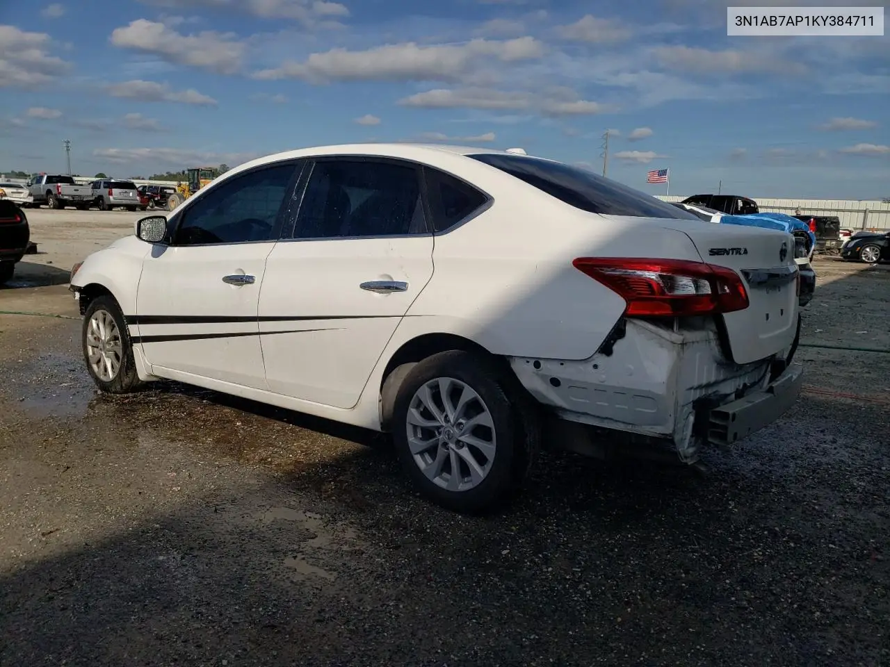 3N1AB7AP1KY384711 2019 Nissan Sentra S