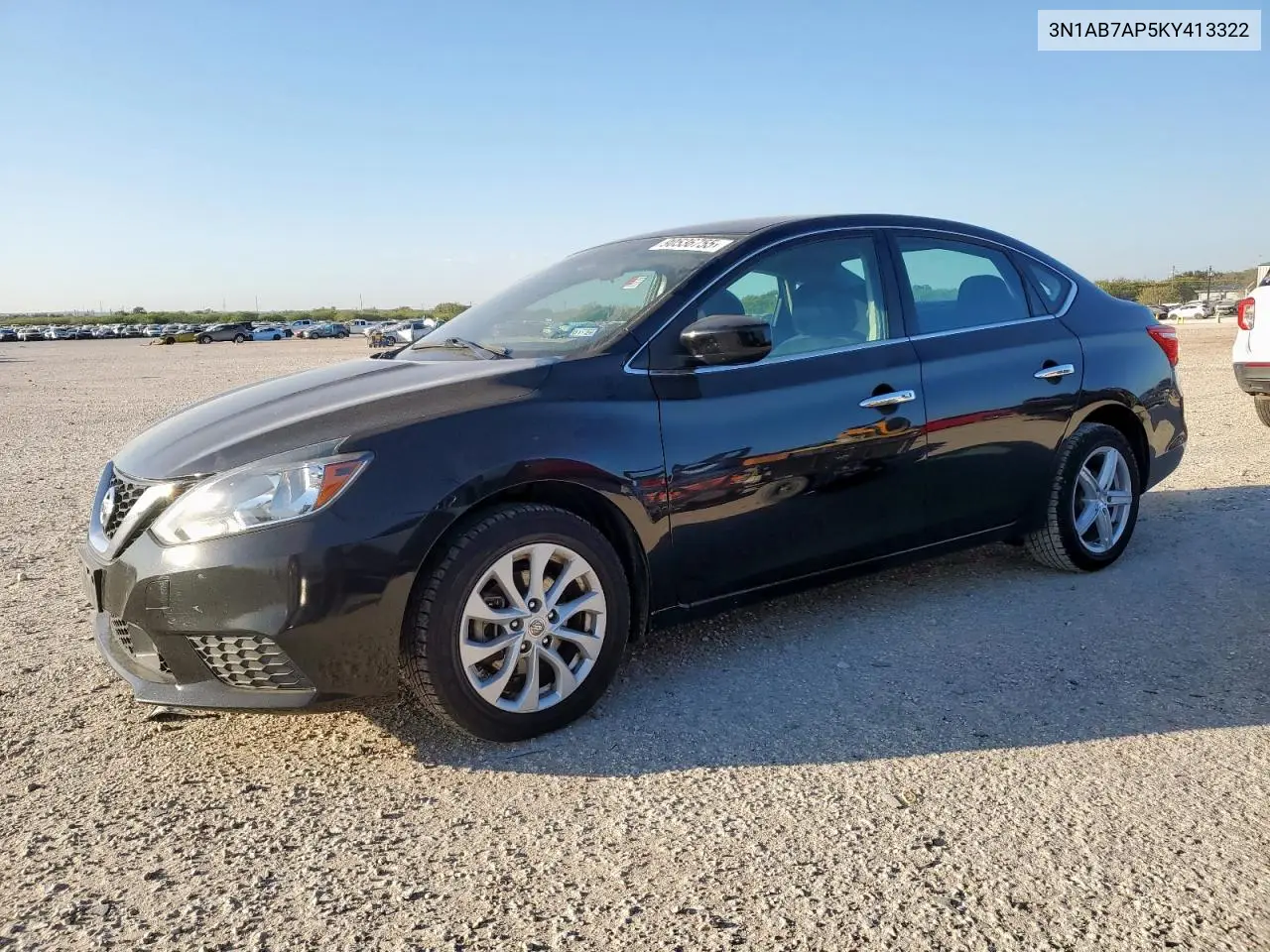 3N1AB7AP5KY413322 2019 Nissan Sentra S