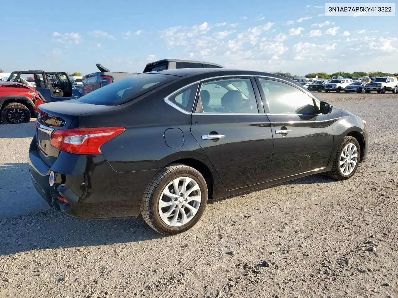 3N1AB7AP5KY413322 2019 Nissan Sentra S