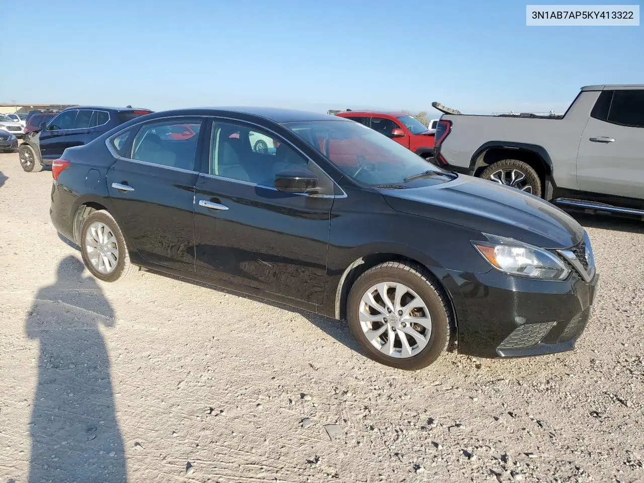3N1AB7AP5KY413322 2019 Nissan Sentra S