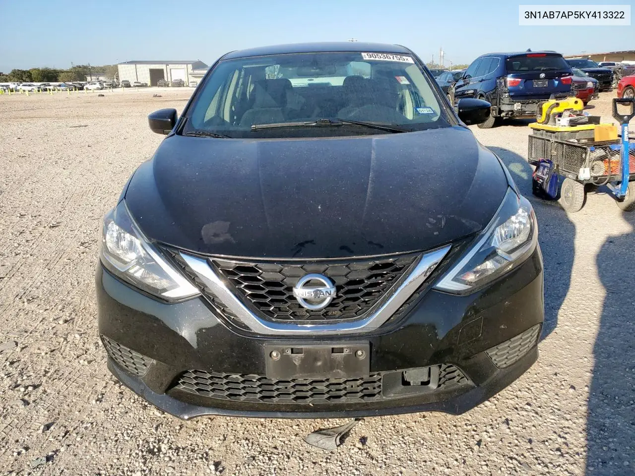 3N1AB7AP5KY413322 2019 Nissan Sentra S