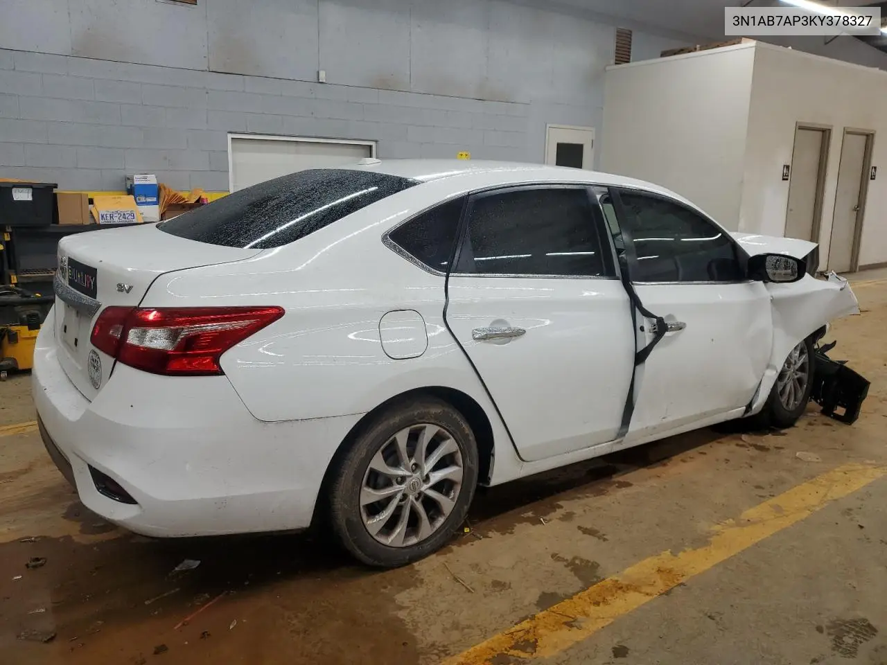 3N1AB7AP3KY378327 2019 Nissan Sentra S