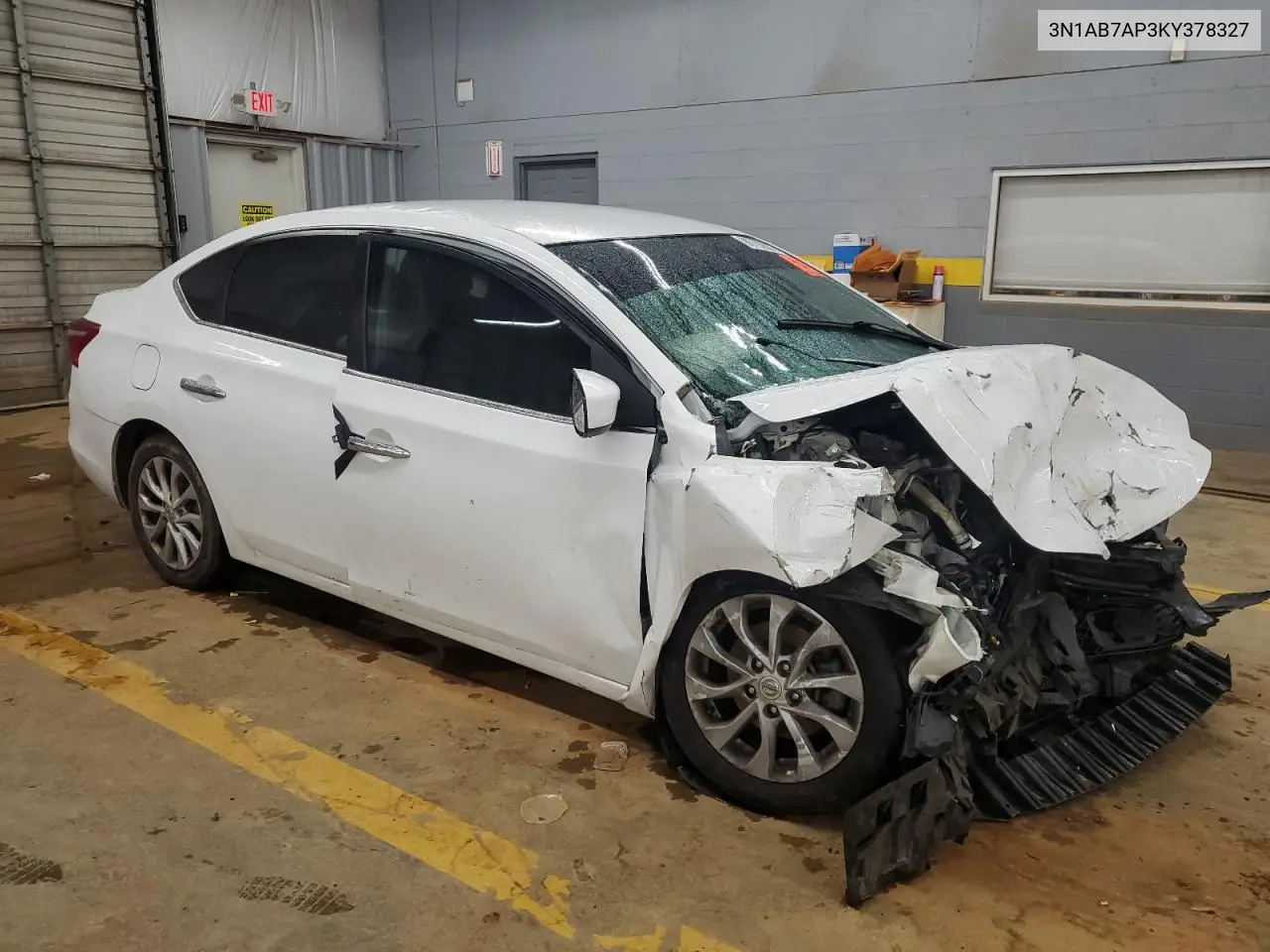 3N1AB7AP3KY378327 2019 Nissan Sentra S