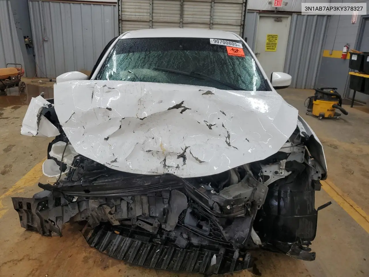3N1AB7AP3KY378327 2019 Nissan Sentra S