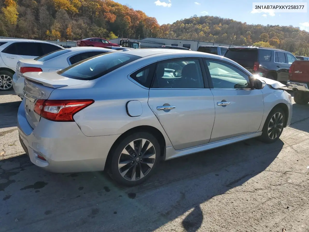3N1AB7APXKY258377 2019 Nissan Sentra S