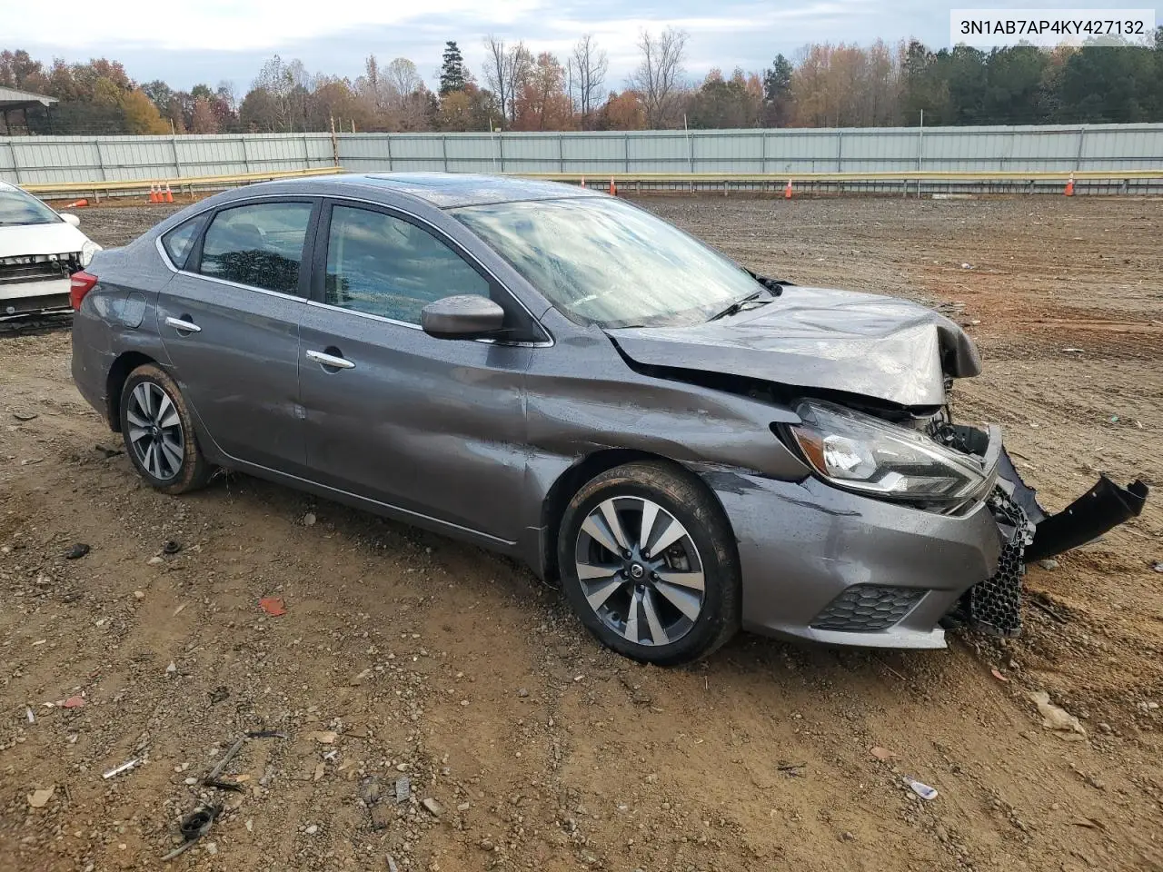 3N1AB7AP4KY427132 2019 Nissan Sentra S