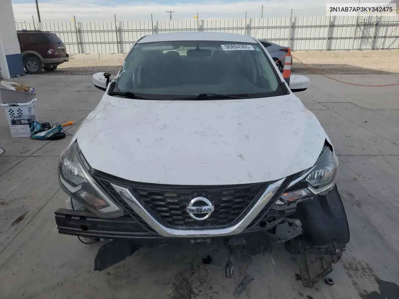 3N1AB7AP3KY342475 2019 Nissan Sentra S