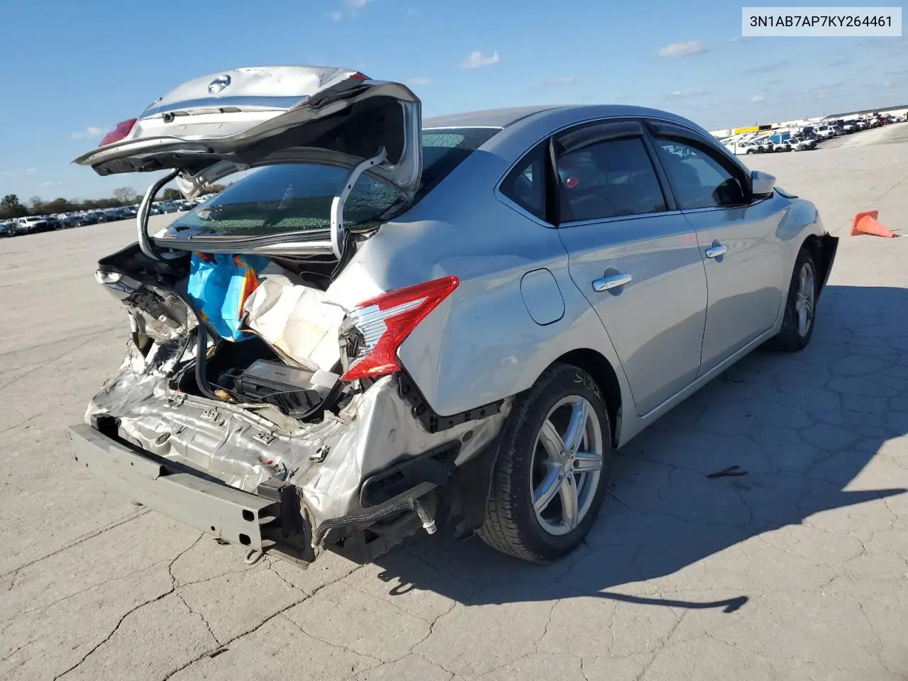 3N1AB7AP7KY264461 2019 Nissan Sentra S