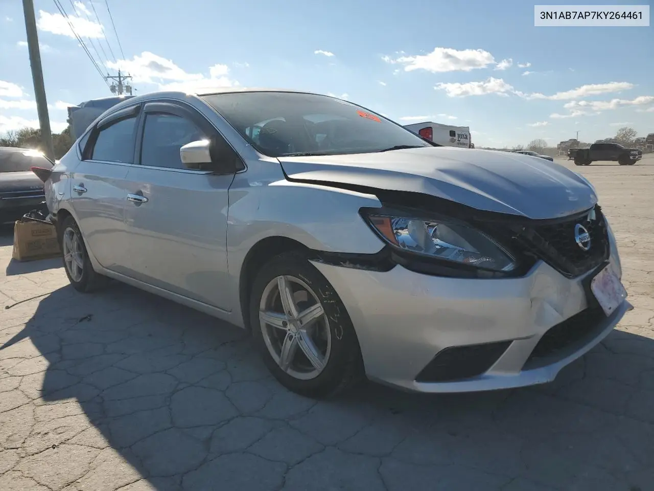 3N1AB7AP7KY264461 2019 Nissan Sentra S