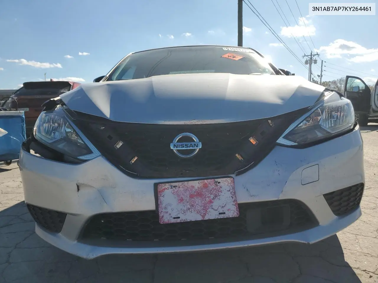 3N1AB7AP7KY264461 2019 Nissan Sentra S