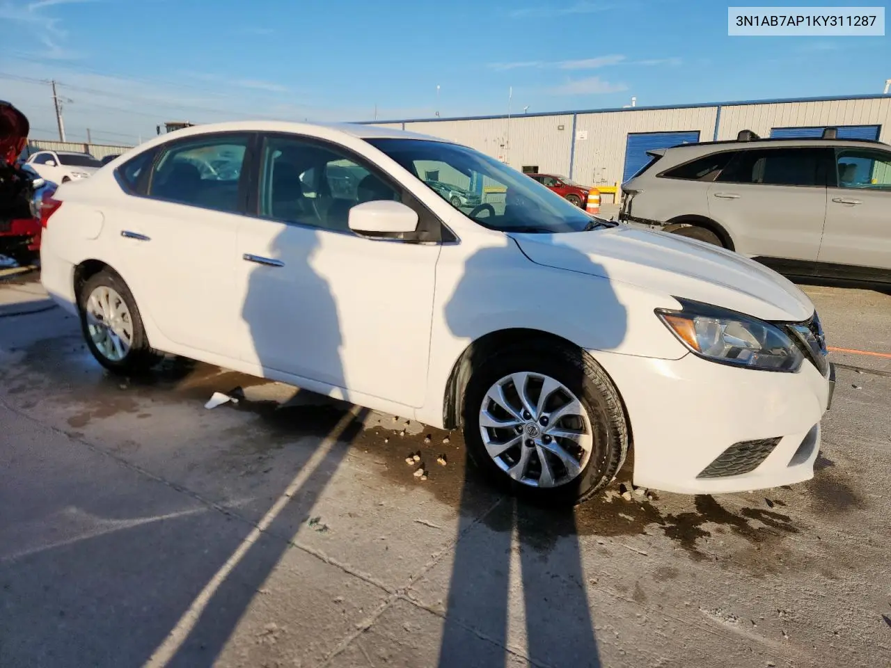 3N1AB7AP1KY311287 2019 Nissan Sentra S