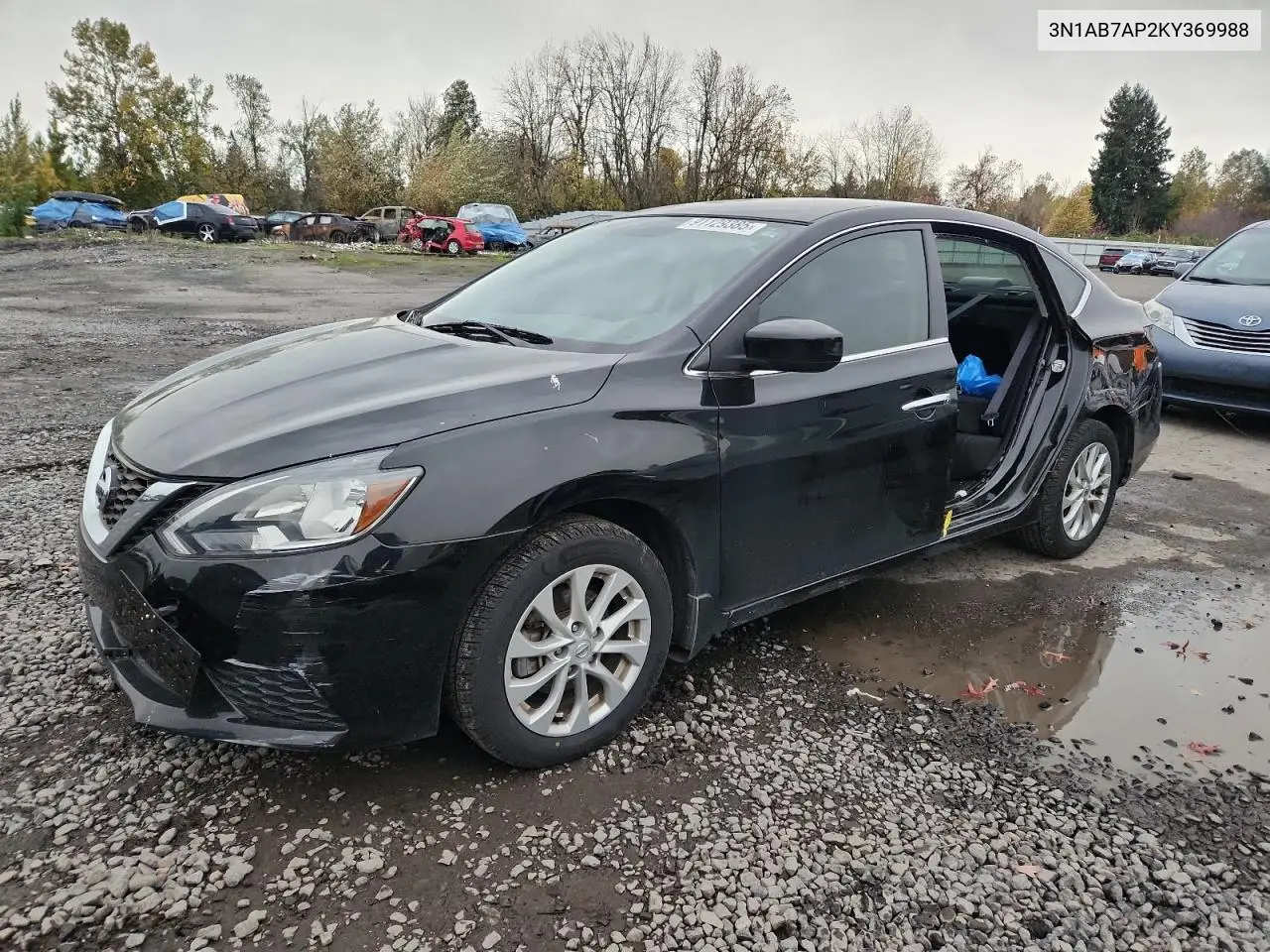 3N1AB7AP2KY369988 2019 Nissan Sentra S