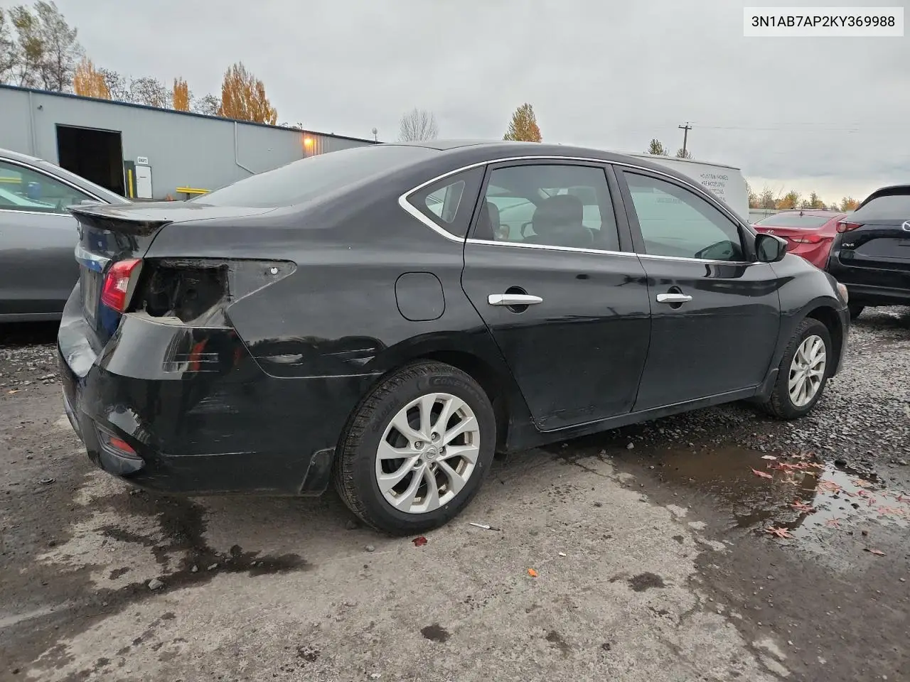 3N1AB7AP2KY369988 2019 Nissan Sentra S