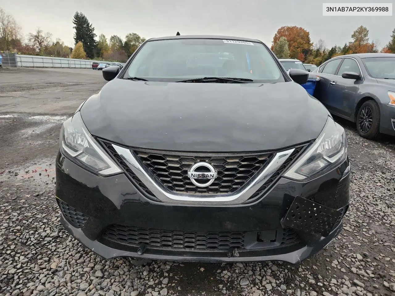 3N1AB7AP2KY369988 2019 Nissan Sentra S