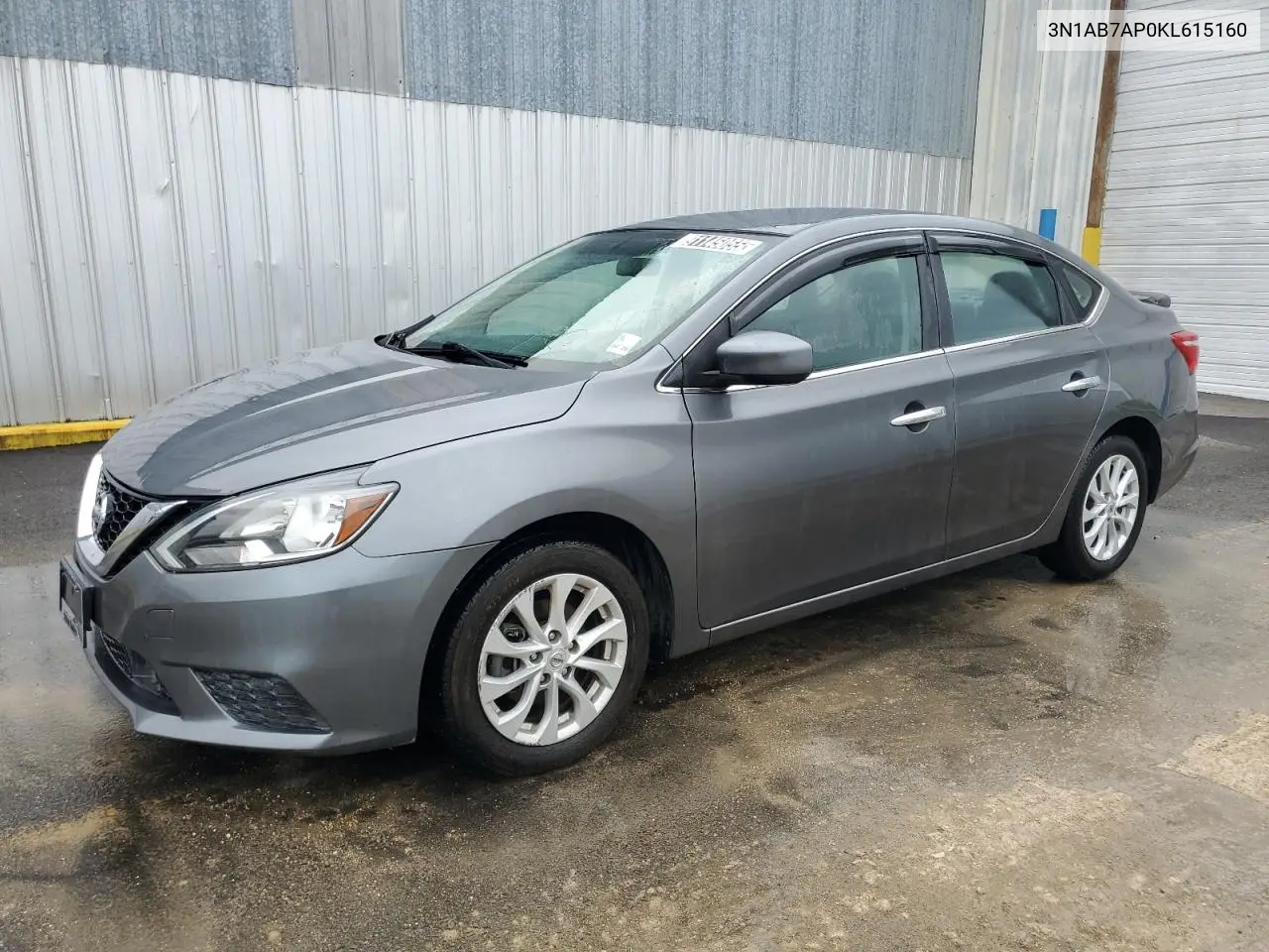 3N1AB7AP0KL615160 2019 Nissan Sentra S