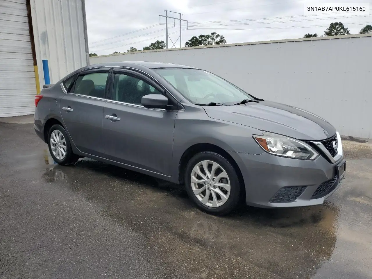 3N1AB7AP0KL615160 2019 Nissan Sentra S
