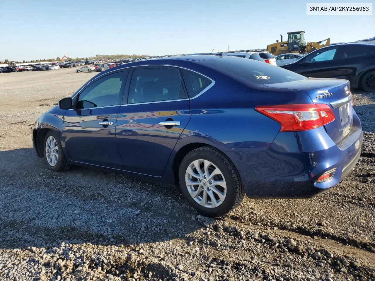 3N1AB7AP2KY256963 2019 Nissan Sentra S