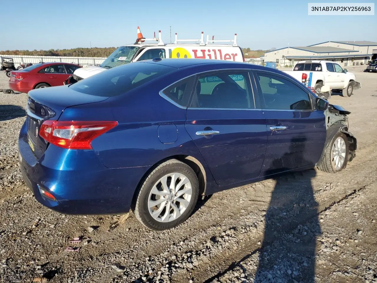 3N1AB7AP2KY256963 2019 Nissan Sentra S