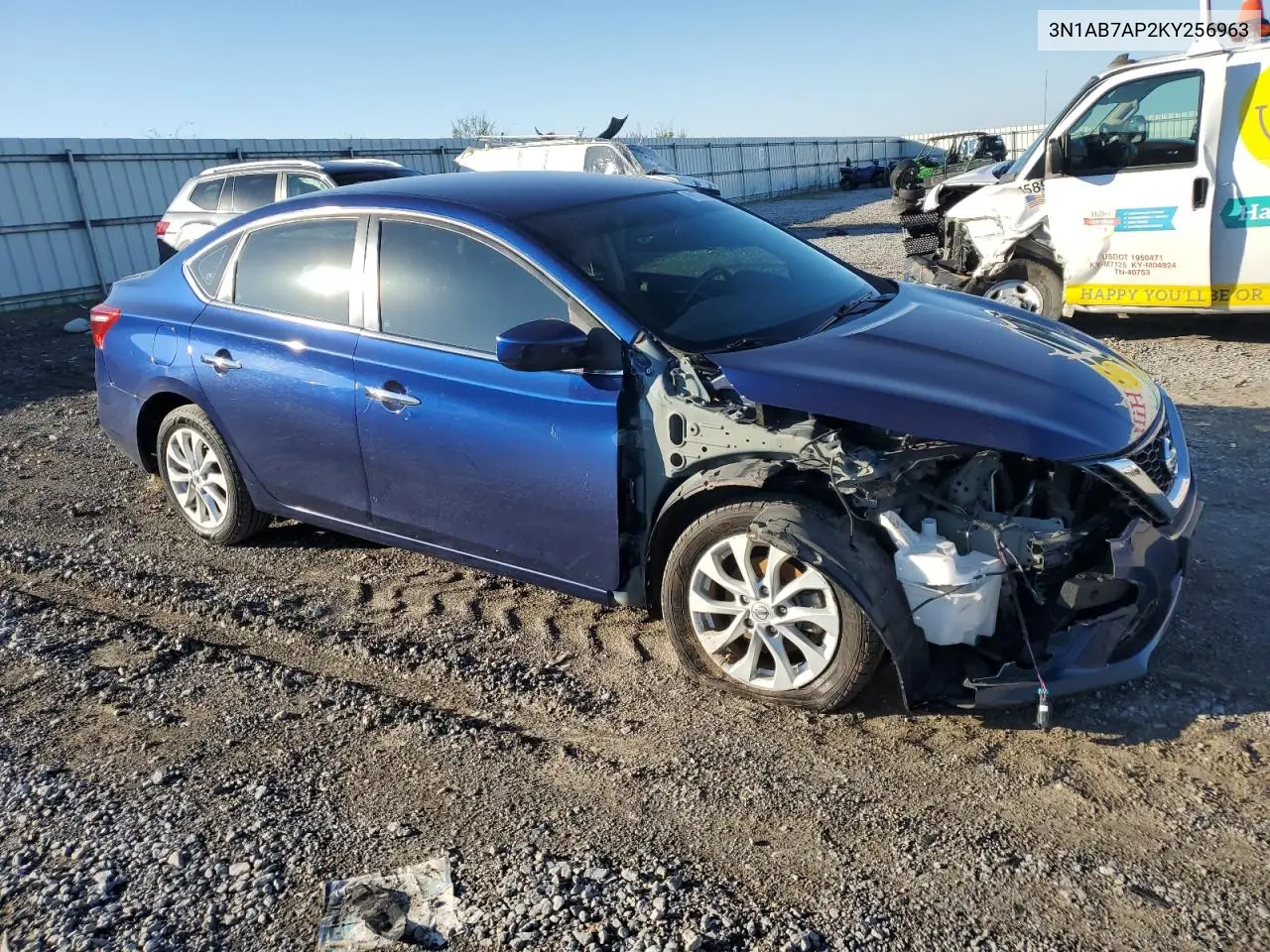 3N1AB7AP2KY256963 2019 Nissan Sentra S