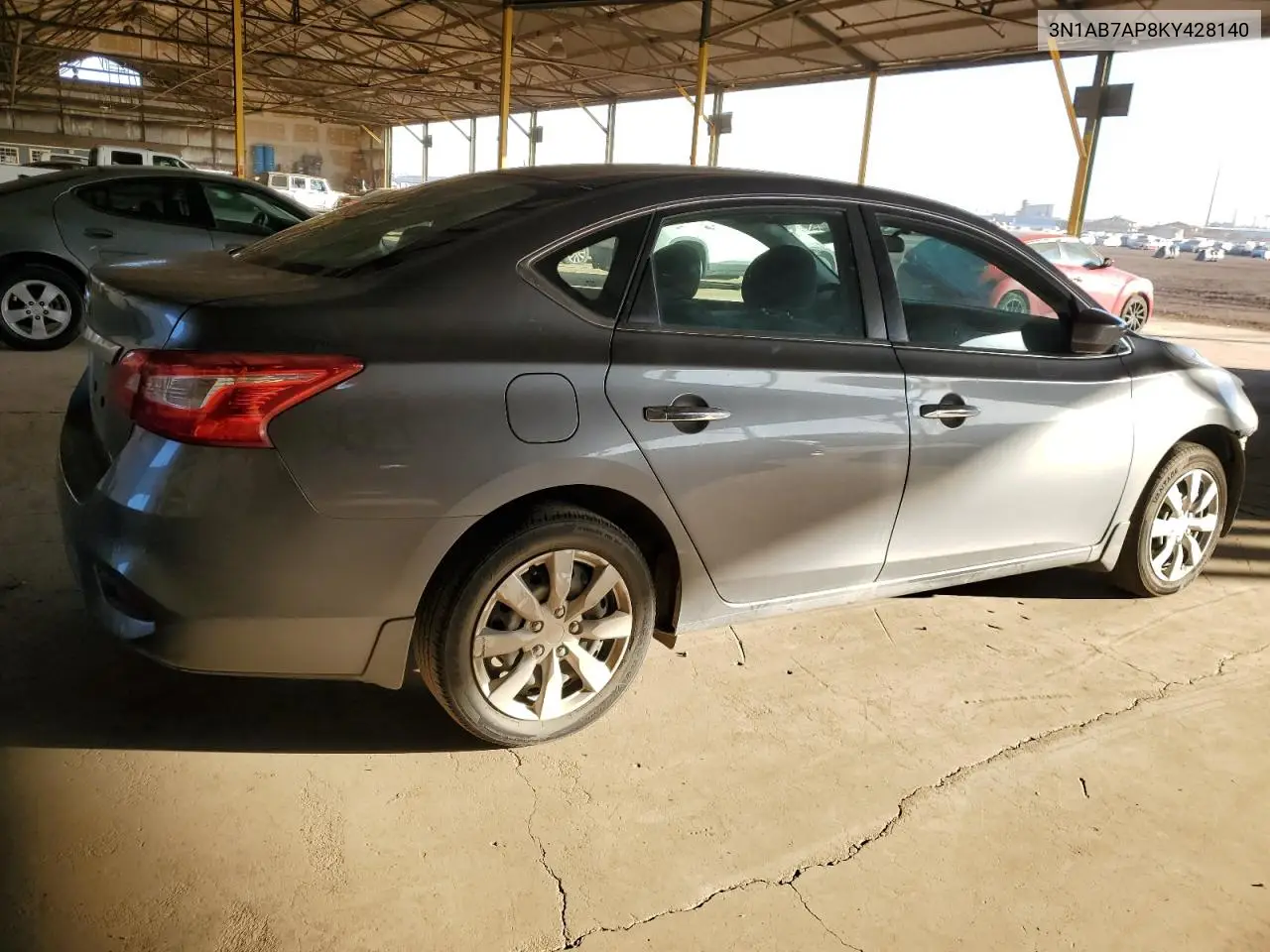 3N1AB7AP8KY428140 2019 Nissan Sentra S