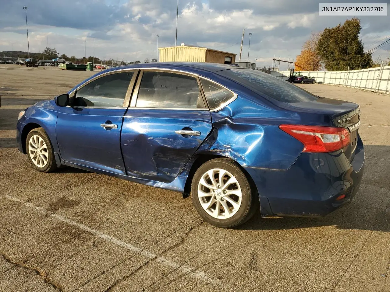 3N1AB7AP1KY332706 2019 Nissan Sentra S
